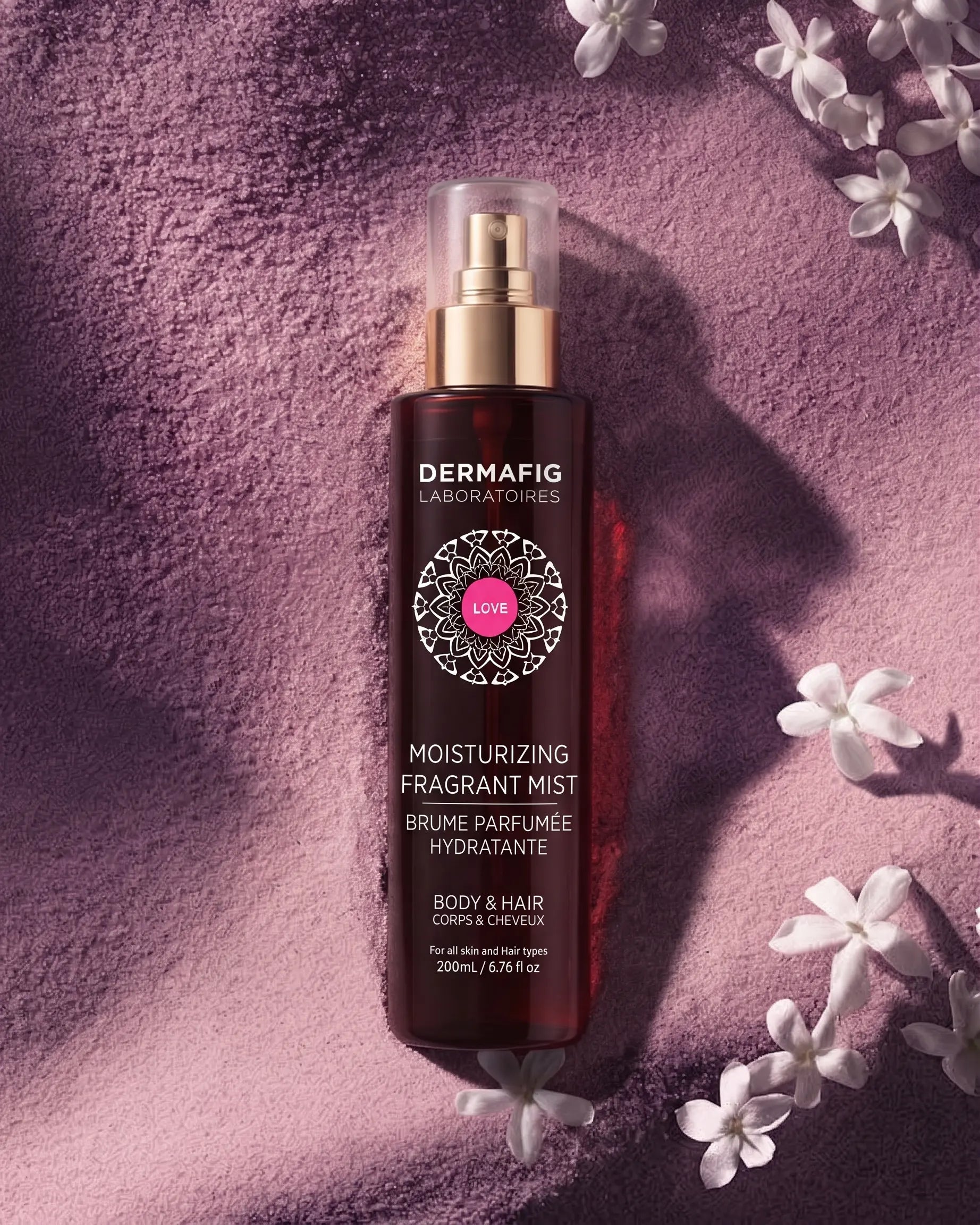 Brume parfumée hydratante love