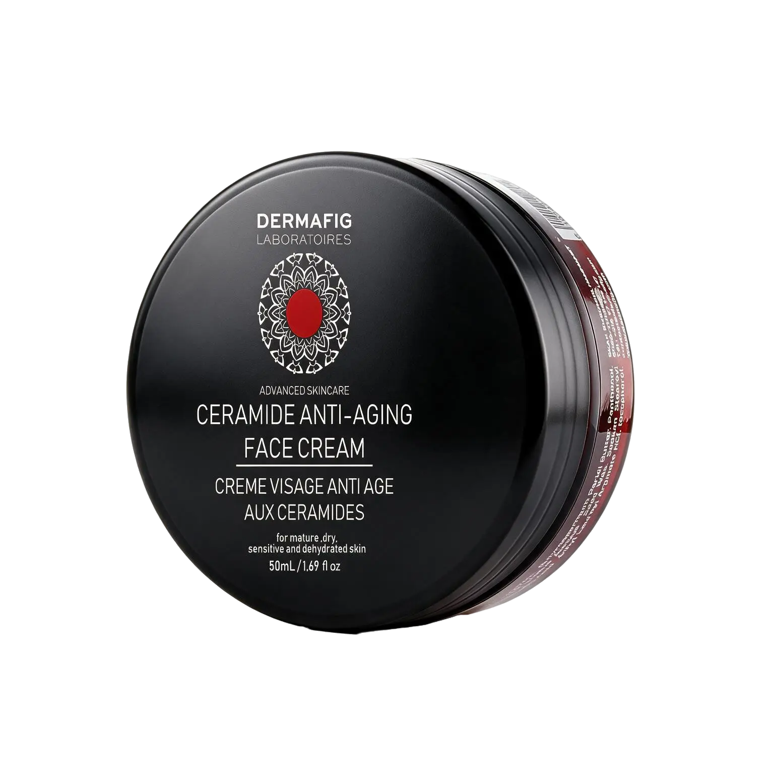 Anti-aging face cream with ceramides
